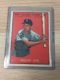 1961 Topps #477 Nellie Fox MVP White Sox Vintage Baseball Card