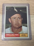 1961 Topps #30 Nellie Fox White Sox Vintage Baseball Card