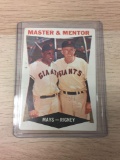 1960 Topps #7 Master and Mentor Willie Mays Vintage Baseball Card