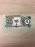 Uncirculated Biafra 1968 1 Pound Bank Currency Note - Rare