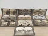 Lot of 10 Keystone View Co. Stereoview Cards - Brazil