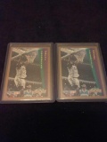 Lot of 2 Shaquille O'neal Rookie Cards