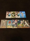 9 Card Lot of Baseball Rookies & Insert Cards from 1990s Baseball Collection