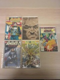 Lot of 5 Vintage Comic Books From Collection