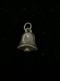 Liberty Bell Sterling Silver Charm Pendant
