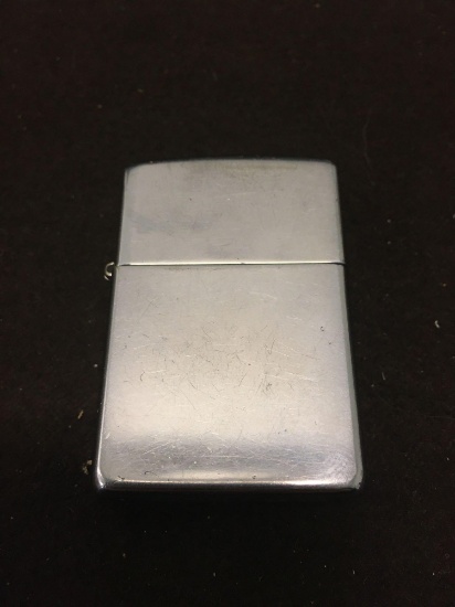 Silver Zippo Lighter