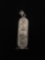 Hieroglyph Designed 1.75in Tall Kimara Name Sterling Silver Signet Pendant