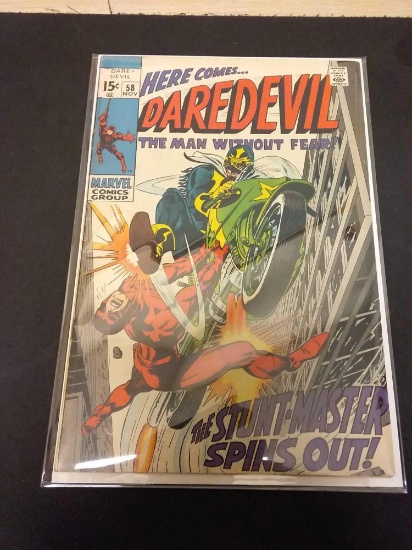 Daredevil #58 Comic Book from Estate Collection