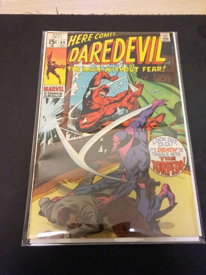 Daredevil #59 Comic Book from Estate Collection