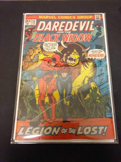 Daredevil and Black Widow #96 Comic Book from Estate Collection