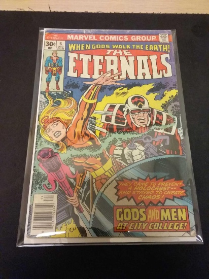 The Eternals #6 Comic Book from Estate Collection