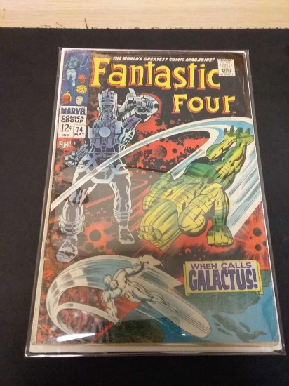The Fantastic Four #74 Comic Book from Estate Collection