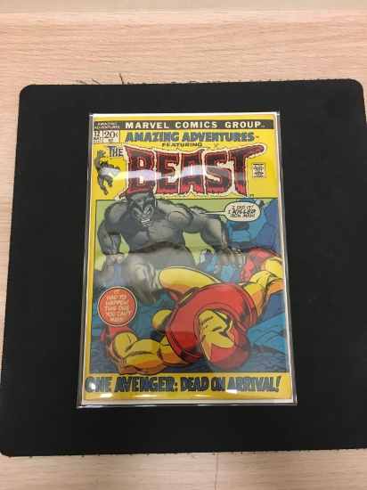 Amazing Adventures #12 Featuring Beast Comic Book from Estate Collection