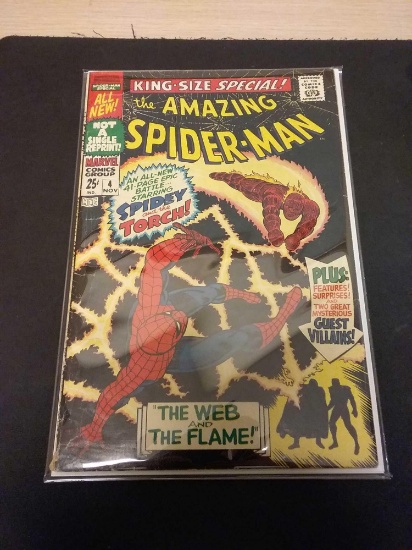 The Amazing Spider-Man Annual #4 Comic Book from Estate Collection