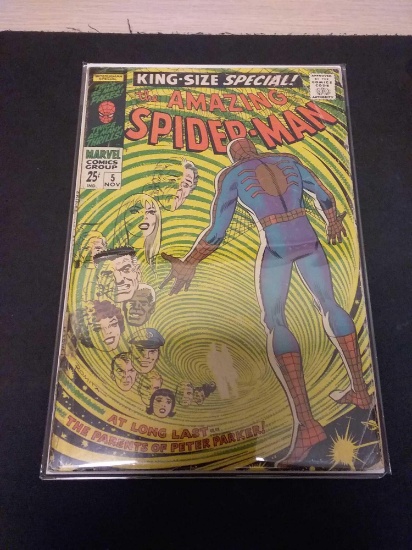 The Amazing Spider-Man Annual #5 Comic Book from Estate Collection