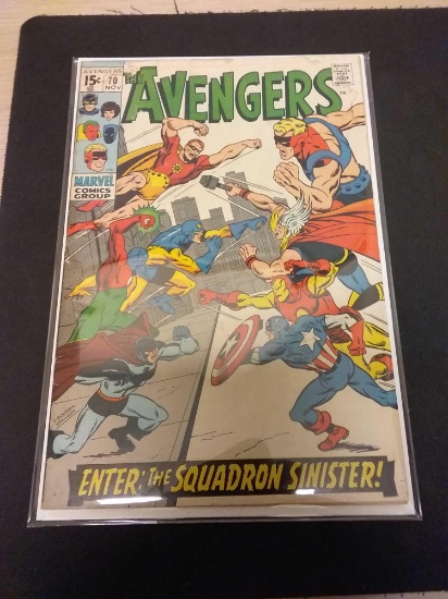 The Avengers #70 Comic Book from Estate Collection