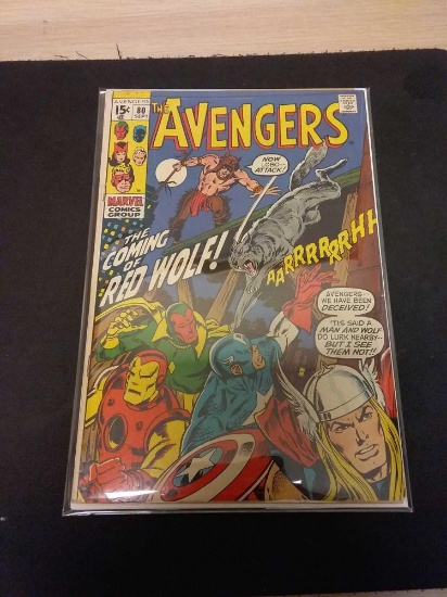 The Avengers #80 Comic Book from Estate Collection