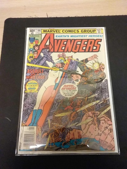 The Avengers #195 Comic Book from Estate Collection