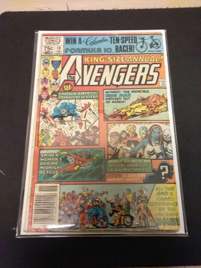 The Avengers King Size Annual #10 (1981) Comic Book from Estate Collection