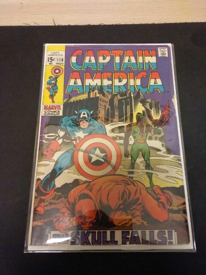 Captain America #119 Comic Book from Estate Collection