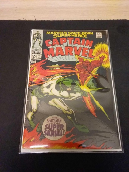 Captain Marvel #2 Comic Book from Estate Collection