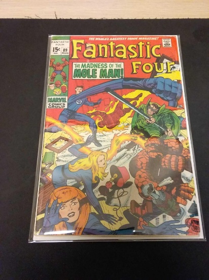 The Fantastic Four #89 Comic Book from Estate Collection