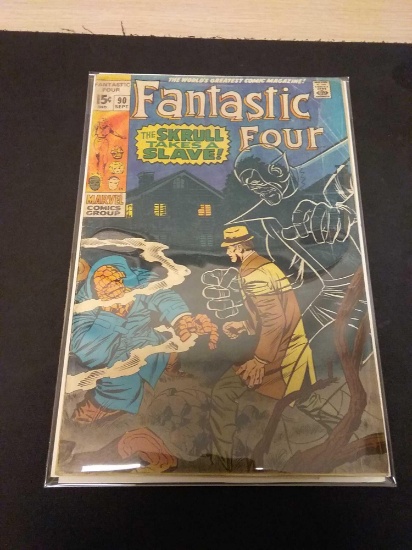 The Fantastic Four #90 Comic Book from Estate Collection
