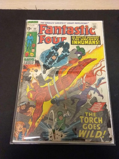 The Fantastic Four #99 Comic Book from Estate Collection