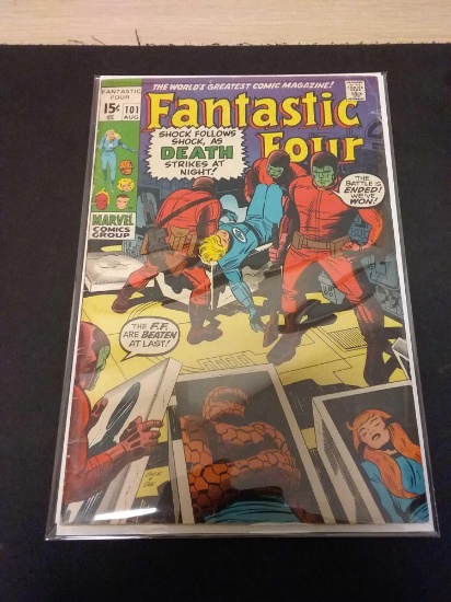 The Fantastic Four #101 Comic Book from Estate Collection