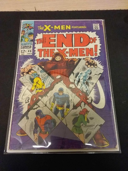 The X-Men #46 Comic Book from Estate Collection