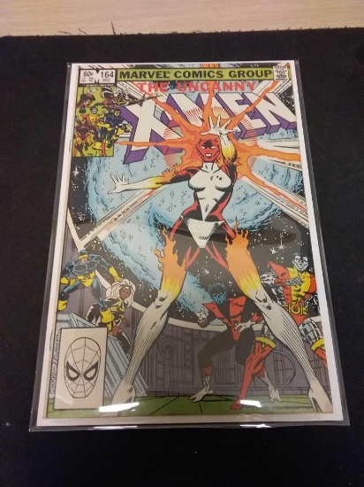 The Uncanny X-Men #164 Comic Book from Estate Collection