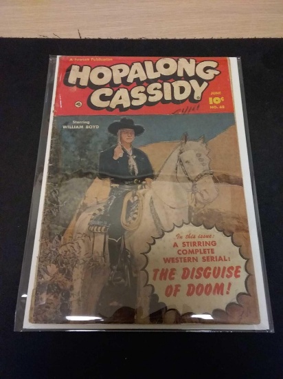 Vintage Hopalong Cassidy #68 Comic Book from Estate Collection