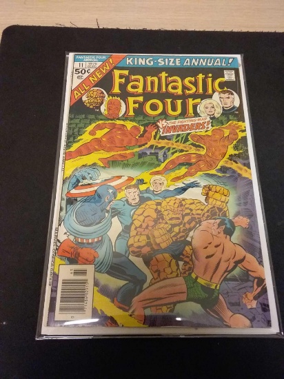 The Fantastic Four King Size Annual #11 Comic Book from Estate Collection