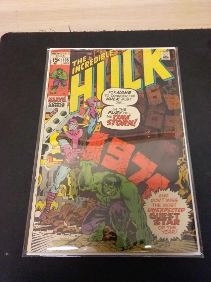 The Incredible Hulk #135 Comic Book from Estate Collection