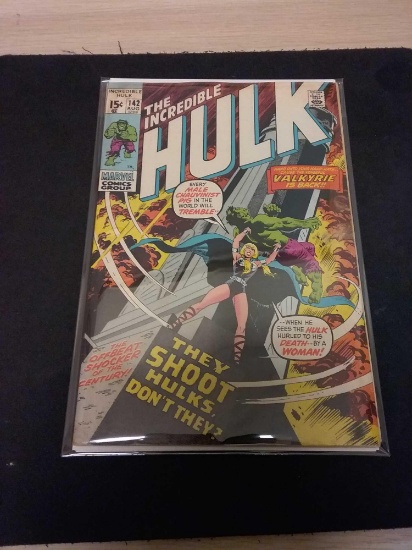 The Incredible Hulk #142 Comic Book from Estate Collection