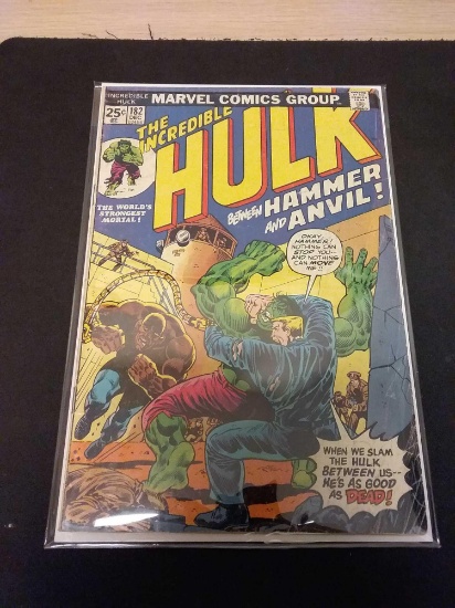 The Incredible Hulk #182 Comic Book from Estate Collection
