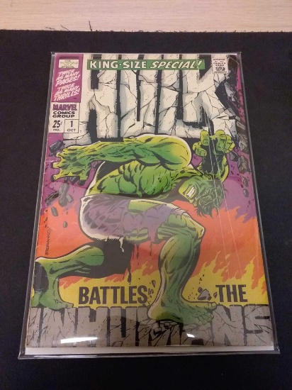 The Incredible Hulk King Size Special #1 Comic Book from Estate Collection