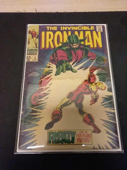 The Invincible Iron Man #5 Comic Book from Estate Collection
