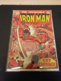 The Invincible Iron Man #13 Comic Book from Estate Collection