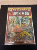 The Invincible Iron Man #44 Comic Book from Estate Collection