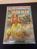 The Invincible Iron Man #45 Comic Book from Estate Collection