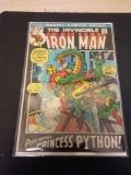 The Invincible Iron Man #50 Comic Book from Estate Collection