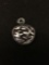 Gusterman Georgetown Signed Sterling Silver RARE Charm Pendant