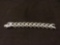 High End Brighton Designer Silver Tone Heavy 7.5 Inch Bracelet