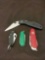 Lot of 4 Pocket Knives and Multi Tools from Estate