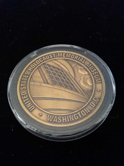 Holocaust Memorial WA DC Challenge Coin Token