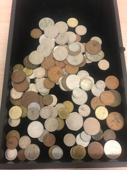 Huge Lot of Foreign World Coins - Unsearched - from Estate Collection