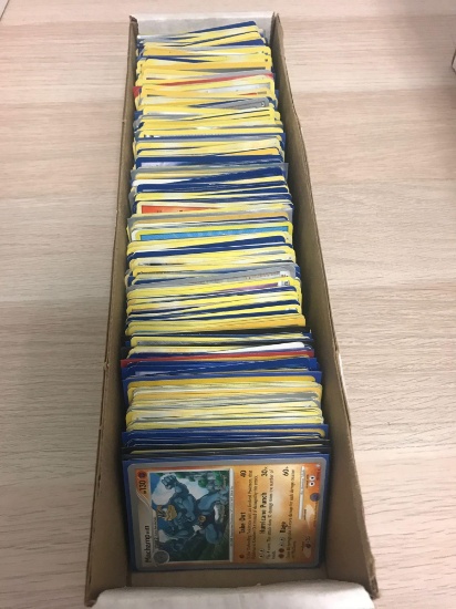 Box of Pokemon Cards from Unsearched Collection that Came in Out Store
