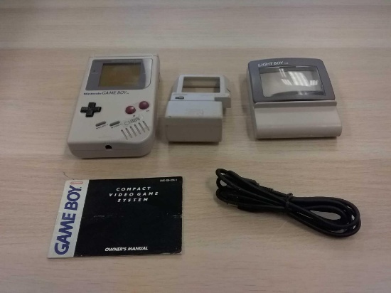 Original Gameboy Handheld Console With Accessories and Manual RARE