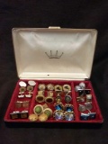 Incredible Collection of 20 Complete Pairs of Vintage Cufflinks RARE Cuff Links Estate